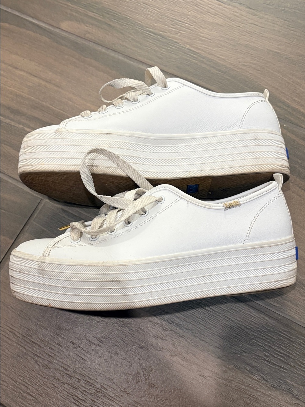 Keds Triple Up Leather Sneakers 8.5